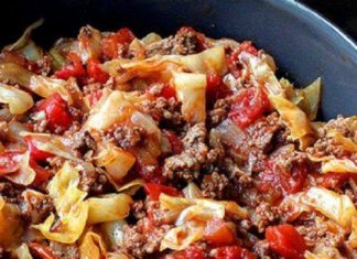 Healthy Unstuffed Cabbage Rolls