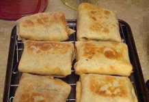 Baked Chicken Chimichangas