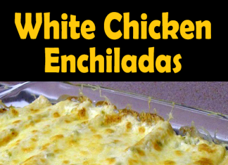 White Chicken Enchiladas