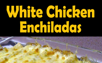 White Chicken Enchiladas