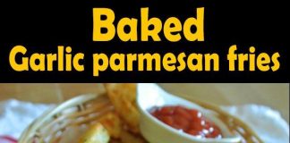Baked Garlic Parmesan Fries