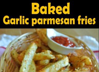 Baked Garlic Parmesan Fries