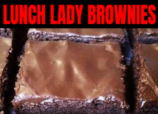 LUNCH LADY BROWNIES