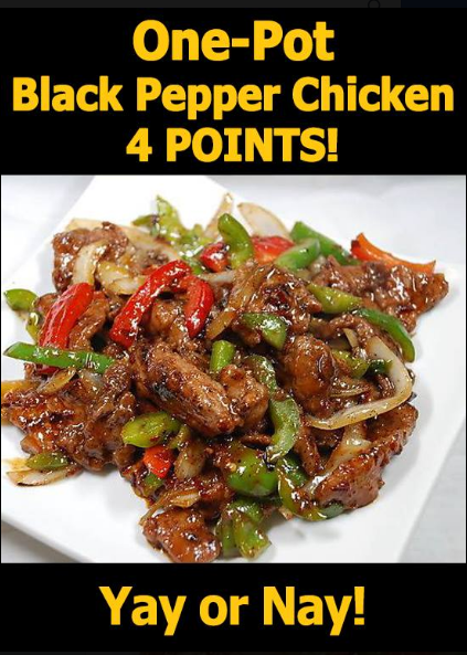 One-Pot Black Pepper Chicken - Grandma's Things