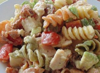 Chicken Club Pasta Salad