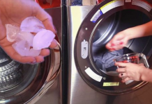 Put ice cubes in your dryer for these following reasons