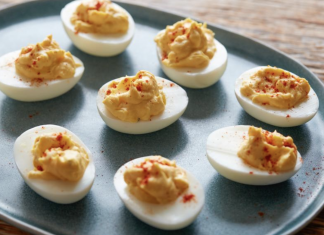 A recipe to make the best deviled eggs ever
