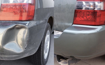 Fix your car dent using boiling water