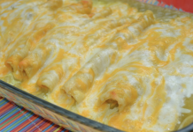 SOUR CREAM CHICKEN ENCHILADAS RECIPE