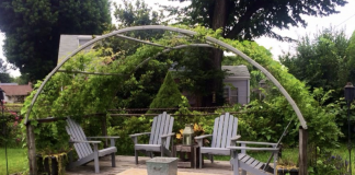 Don’t toss out your old trampoline. Instead, try these 12 awesome ideas