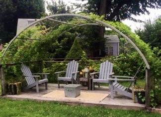 Don’t toss out your old trampoline. Instead, try these 12 awesome ideas