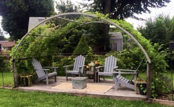 Don’t toss out your old trampoline. Instead, try these 12 awesome ideas