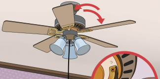 How to properly clean your ceiling fan