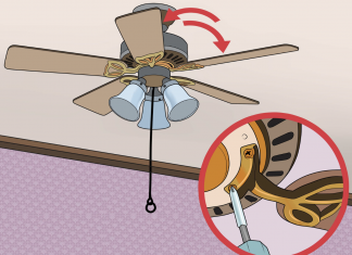 How to properly clean your ceiling fan