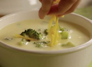 How to properly make a cheesy broccoli soup