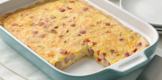 The proper way to make a ham, cheese, and egg crescent pie