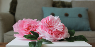 How to make beautiful flowers using coffee filter