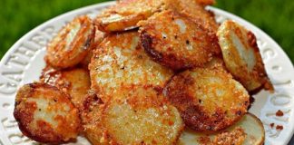 Crispy Crunchy Parmesan Potatoes