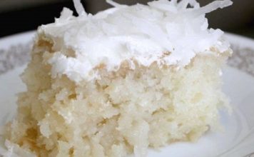 Creme of Coconut Cake