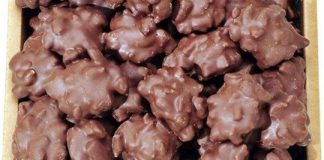 CHOCOLATE PECAN TURTLE CLUSTERS
