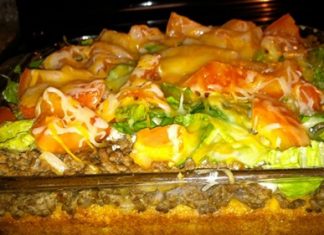 Taco Corn Bread Casserole