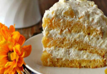 Pineapple-Orange Sunshine Cake