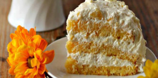 Pineapple-Orange Sunshine Cake
