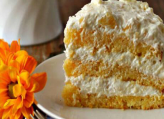 Pineapple-Orange Sunshine Cake