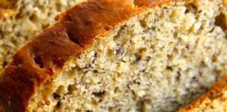 Banana Bread with honey and applesauce instead of sugar & oil. Delicious & Healthy