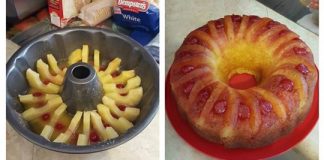 Pineapple Upside Down Bundt Cake
