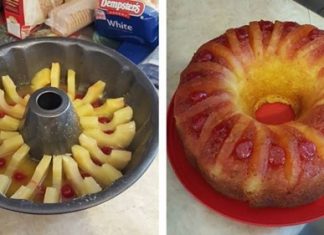 Pineapple Upside Down Bundt Cake