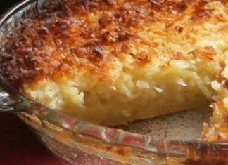 IMPOSSIBLE COCONUT CUSTARD PIE