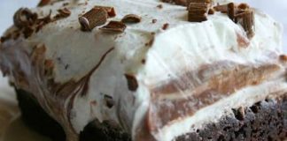 BROWNIE REFRIGERATOR CAKE