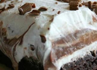 BROWNIE REFRIGERATOR CAKE