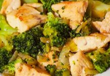 One-Skillet Chicken and Broccoli