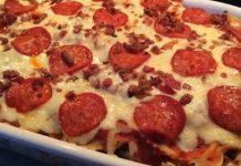 Best Pizza Casserole