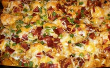 Loaded Chicken and Potatoes Casserole