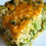 Cheesy Broccoli and Rice Casserole
