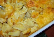CHICKEN MACARONI CASSEROLE
