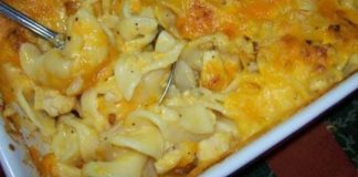 CHICKEN MACARONI CASSEROLE