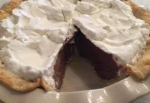 Homemade Chocolate Pie