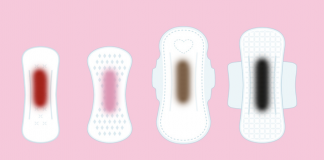 The color of your blood has lots of things to say about your period