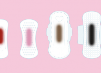 The color of your blood has lots of things to say about your period
