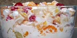 AMBROSIA MARSHMALLOW FRUIT SALAD