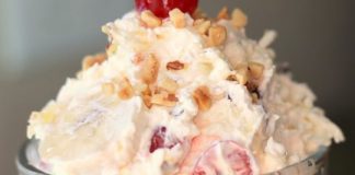 BANANA SPLIT FLUFF SALAD – Don’t Eat Less Eat Smart!
