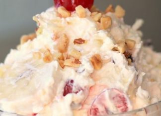 BANANA SPLIT FLUFF SALAD – Don’t Eat Less Eat Smart!