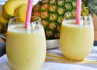 Banana-Pineapple Smoothie