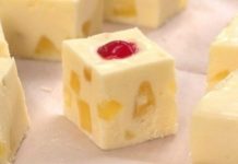 Pineapple Upside-Down Cake Fudge