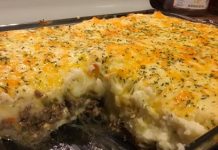 My famous homemade shepherds pie