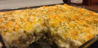 My famous homemade shepherds pie